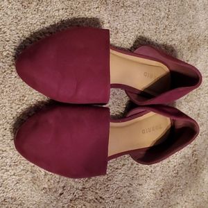 Burgundy Flats